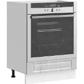vidaXL Ovenkast "Porto" bewerkt hout grijs sonoma eiken