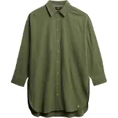Superdry Blouse donkergroen