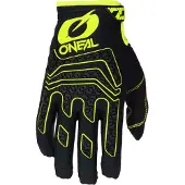 O'Neal Sniper Elite Zwart Geel Motorcross Handschoenen Maat L