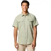 Columbia Utilizer Ii Solid Overhemd Met Korte Mouwen Groen L Man