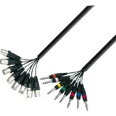 Adam hall K3 L8 MV 0300 3 m Multikabel
