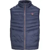 Jack & Jones Bodywarmer 'JJESprint' enziaan / rood / wit