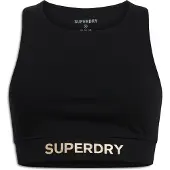 Superdry Sportswear Logo Sports Bra Zwart XS Vrouw
