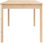 vidaXL Tuintafel 82,5x82,5x76 cm massief grenenhout