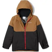 Columbia Alpine Action ii Boys Jas Bruin,Grijs 18 Years Jongens