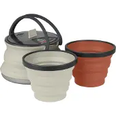 Sea to Summit - X Set 11 Sand/Sand/Rust voor Unisex van Aluminium - Beige