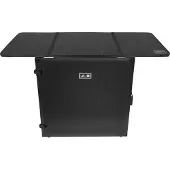 UDG FlightCase Fold Out DJ Table + (Wheels) - Black MK2