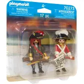 Playmobil Duo Packs Piratenkapitein en Roodroksoldaat - 70273