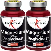 Lucovitaal 2x Magnesium 375mg Bisglycinaat 210 tabletten