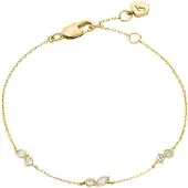 Fossil Armband 'Ellis' goud / transparant