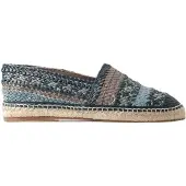 Dolce&Gabbana Geweven Leren Espadrilles Slipon