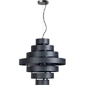 Eth Blagoon Hanglamp 7 Rings E27 D500xH1500mm Antraciet