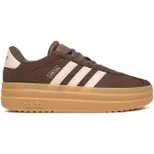 Adidas Sneakers 'Vl Court Bold' lichtbeige / chocoladebruin
