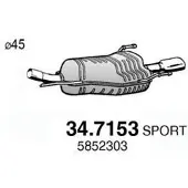ASSO 34.7153 Einddemper