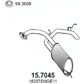 ASSO 15.7045 Einddemper