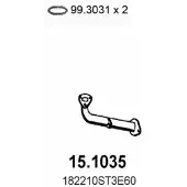 ASSO 15.1035 Voorpijp