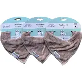 Silly billyz Towel Bandana Taupe per 3 stuks