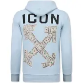 Top Star Oversized hoodie met capuchon icon dollar print