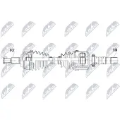 NTY NPW-RE-258 Aandrijfas