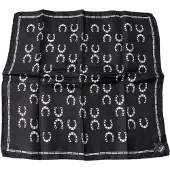 Dolce&Gabbana Zijden Paardenhoefpatroon Sjaal