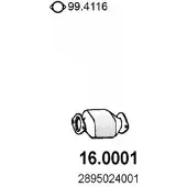 ASSO 16.0001 Katalysator