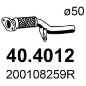 ASSO 40.4012 Voorpijp