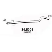 ASSO 34.5001 Voorpijp