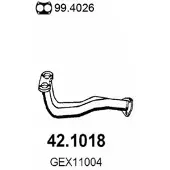 ASSO 42.1018 Voorpijp