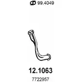 ASSO 12.1063 Voorpijp