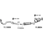 ASSO 11.1008 Voorpijp