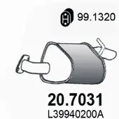 ASSO 20.7031 Einddemper