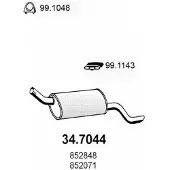 ASSO 34.7044 Einddemper