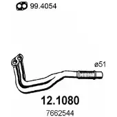ASSO 12.1080 Voorpijp