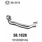 ASSO 58.1028 Voorpijp