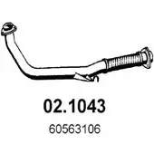 ASSO 02.1043 Voorpijp