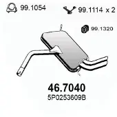 ASSO 46.7040 Einddemper