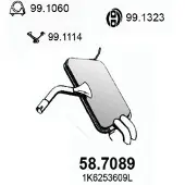 ASSO 58.7089 Einddemper