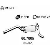 ASSO 60.7005 Einddemper