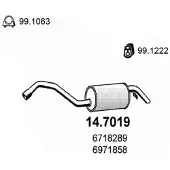 ASSO 14.7019 Einddemper