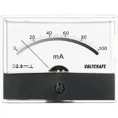 Voltcraft AM-86X65/100MA AM-86X65/100MA Inbouwmeter AM-86X65/100 mA/DC Draaispoel