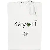 Kayori Topper Hoeslaken Shizu Offwhite (Jersey)-Lits-Jumeaux XL (180 x 200/210/220 cm)