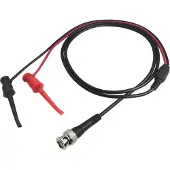 Voltcraft MSC-101 BNC-meetsnoer 1.14 m Zwart, Rood