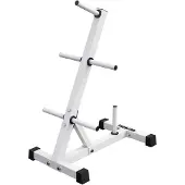 Gorilla Sports Schijvenstandaard schuin wit 30/31 mm