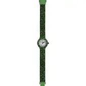 Hip Hop Horloge 'Kind Fun' groen / zwart / wit
