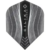 Harrows Silika Lumen NO6 Black Tough Crystalline Coated - Dart Flights