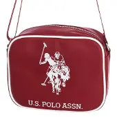 U.S. POLO ASSN. Dameshandtas met logo aan de voorkant, modelnummer BEUM66022MVP