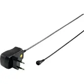 Voltcraft VC-11320915, netvoeding met stekker, instelbaar op: 3 V/DC, 4.5 V/DC, 5 V/DC, 6 V/DC, 7.5 V/DC, 9 V/DC, 12 V/DC, 0.6 A.