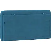 vidaXL Hoofdbordkussen 100 cm fluweel blauw