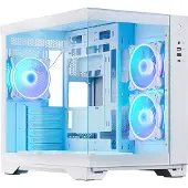 Chieftec GM-30W-TG-OP computerbehuizing kubus Wit