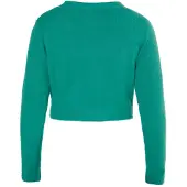 Mymo Gebreid vest 'Biany' riet